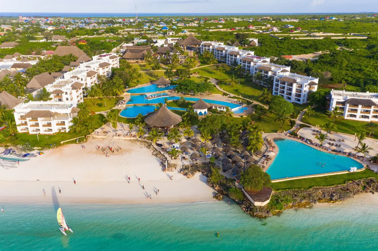 Zona exterior do Royal Zanzibar Beach Resort em Zanzibar